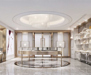 Simple European Style Jewelry Store-ID:325429454