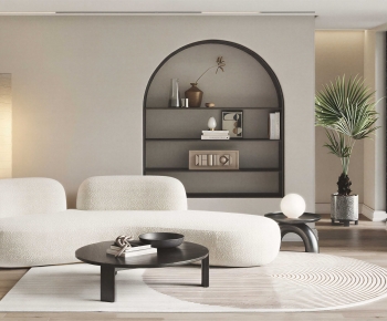 Modern A Living Room-ID:444842106