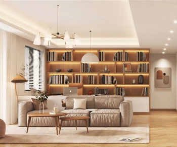 Modern A Living Room-ID:130495079