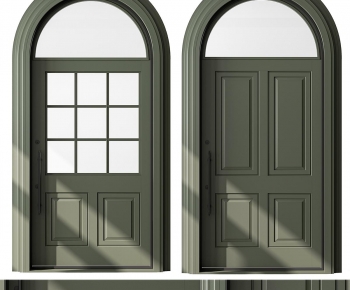 French Style Single Door-ID:642952923