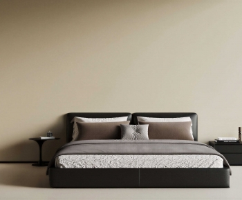 Modern Double Bed-ID:824315072