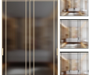 Modern Sliding Door-ID:708637007