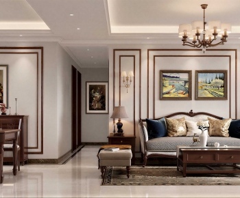 American Style A Living Room-ID:820539039