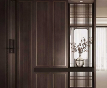 New Chinese Style Hallway-ID:239370117