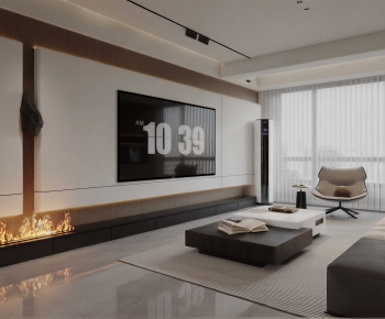 Modern A Living Room-ID:799421076