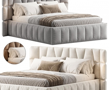 Modern Double Bed-ID:628168117