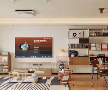 Modern A Living Room-ID:894474031