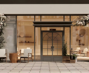 Modern Facade Element-ID:979352001