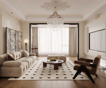 French Style A Living Room-ID:467753891