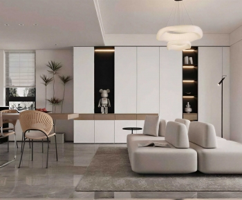 Modern A Living Room-ID:294125083