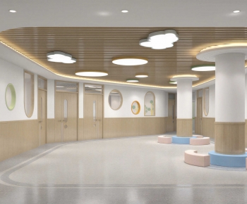 Modern Kindergarten Hall-ID:241103898