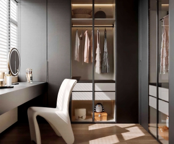 Modern Clothes Storage Area-ID:871354108