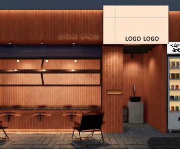 Japanese Style Facade Element-ID:679187065
