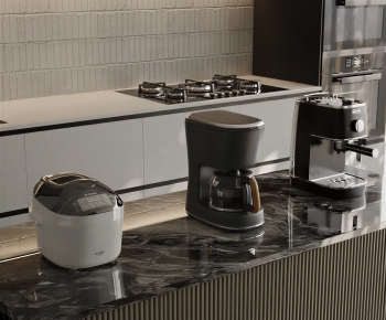 Modern Kitchen Electric Coffee Machine-ID:352782961