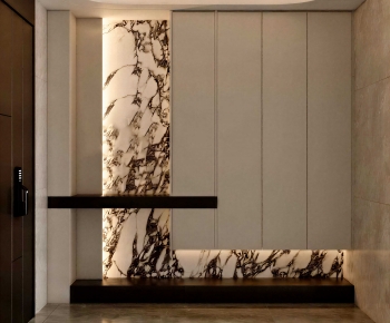 Modern Entrance Cabinet-ID:743532903