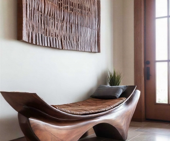 Wabi-sabi Style Stool-ID:374181997