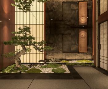 Japanese Style Plant Landscaping-ID:795038946