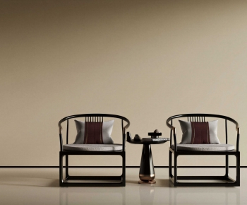 New Chinese Style Lounge Chair-ID:227849017