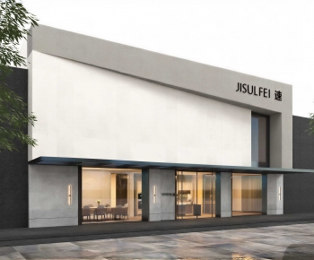 Modern Facade Element-ID:677471211