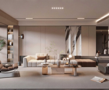 Modern A Living Room-ID:305919896