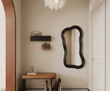 Modern Stool For Changing Shoes-ID:416177998