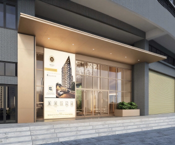 Modern Facade Element-ID:223279002