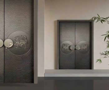 Chinese Style Double Door-ID:890161996