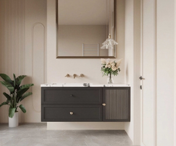 Modern Bathroom Cabinet-ID:985526083