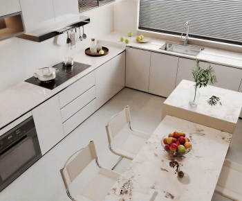 Modern Dining Table And Chairs-ID:360375881