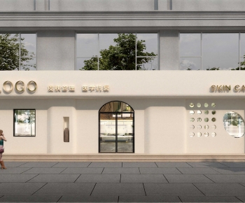 Modern Facade Element-ID:449958093