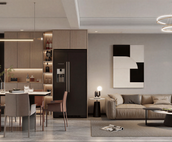 Modern A Living Room-ID:325720073