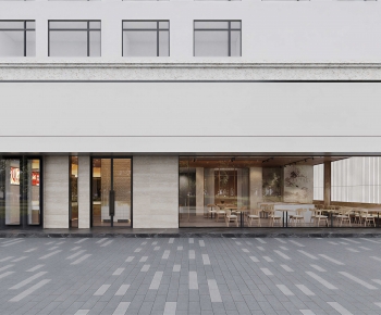 Modern Facade Element-ID:514137987