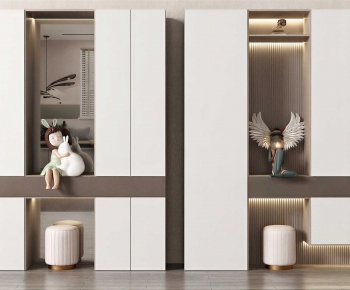 Modern Decorative Cabinet-ID:500873093