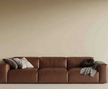 Modern Three-seat Sofa-ID:640376092