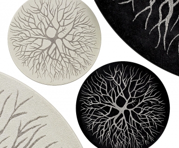 Modern Circular Carpet-ID:804638917