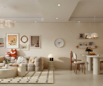 Modern A Living Room-ID:876513965