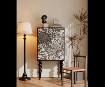 French Style Decorative Cabinet-ID:781761888