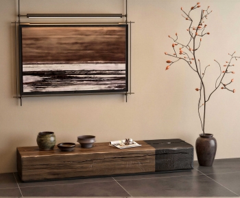 Wabi-sabi Style Stool-ID:633788118