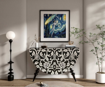 Modern Entrance Cabinet-ID:428467047