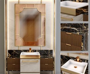 Modern Bathroom Cabinet-ID:736735118