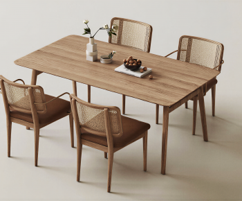 Nordic Style Dining Table And Chairs-ID:848664054