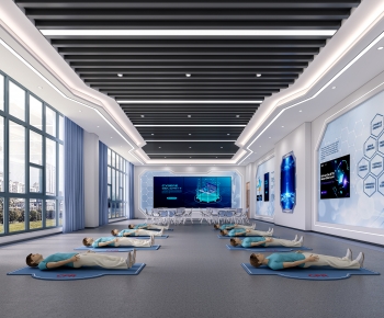 Modern School Classrooms-ID:929904947