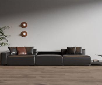 Modern Three-seat Sofa-ID:541181091