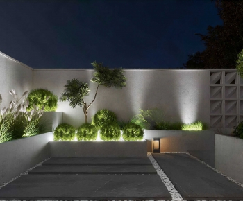 Modern Courtyard/landscape-ID:105669538