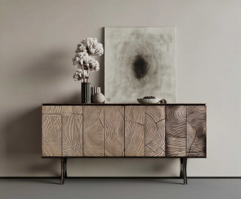 Wabi-sabi Style Side Cabinet-ID:850784066