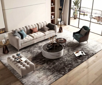 Modern Sofa Combination-ID:215713021