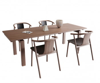 Modern Dining Table And Chairs-ID:719425922