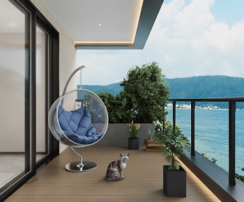 Modern Balcony-ID:486840963