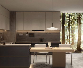 Modern Open Kitchen-ID:395162115