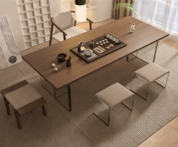 New Chinese Style Tea Tables And Chairs-ID:551673892